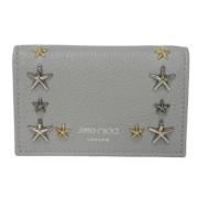 Pre-owned Leather wallets Jimmy Choo Pre-owned , Gray , Dames