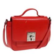 Pre-owned Leather fendi-bags Fendi Vintage , Red , Dames