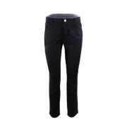 Pre-owned Cotton jeans Louis Vuitton Vintage , Black , Dames