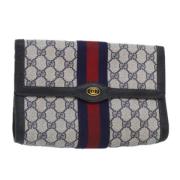 Pre-owned Canvas clutches Gucci Vintage , Multicolor , Dames