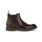 Chelsea Boot met elastische banden Brecos , Brown , Heren