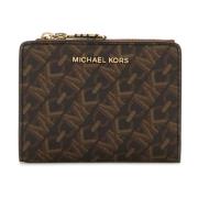 Canvas Empire Portemonnee Michael Kors , Brown , Dames