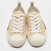 Pre-owned Mesh sneakers Dior Vintage , White , Dames