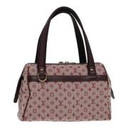 Pre-owned Canvas handbags Louis Vuitton Vintage , Red , Dames