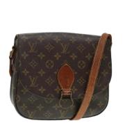 Pre-owned Canvas louis-vuitton-bags Louis Vuitton Vintage , Brown , Da...