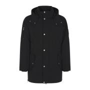 Zwarte Granite Peak Parka Jas Moose Knuckles , Black , Heren