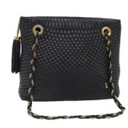 Pre-owned Leather shoulder-bags Bally Pre-owned , Black , Dames