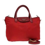 Pre-owned Nylon handbags Prada Vintage , Red , Dames