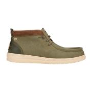 Groene Mid GripR Werkkleding Schoenen Hey Dude , Green , Heren