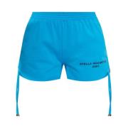 Shorts met logo Stella McCartney , Blue , Dames