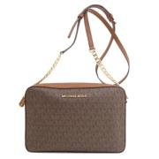 Pre-owned Canvas shoulder-bags Michael Kors Pre-owned , Brown , Dames