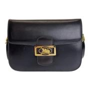 Pre-owned Leather shoulder-bags Celine Vintage , Black , Dames