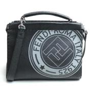 Pre-owned Leather crossbody-bags Fendi Vintage , Black , Heren