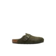 Boston VL slides Birkenstock , Green , Heren