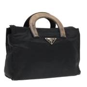 Pre-owned Nylon handbags Prada Vintage , Black , Dames