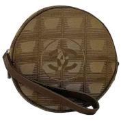 Pre-owned Canvas clutches Chanel Vintage , Brown , Unisex