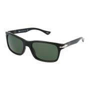 Stijlvolle zonnebril met model 0Po3048S Persol , Black , Heren