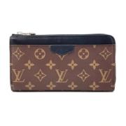 Pre-owned Canvas wallets Louis Vuitton Vintage , Brown , Heren