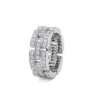 Pre-owned White Gold rings Cartier Vintage , Gray , Dames