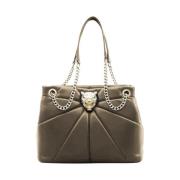 Tijger Ketting Tote Tas Plein Sport , Beige , Dames