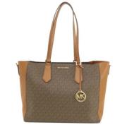 Pre-owned Canvas shoulder-bags Michael Kors Pre-owned , Brown , Dames