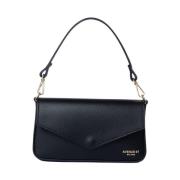 Leonor Mini Tas met Kettingriem Avenue 67 , Black , Dames