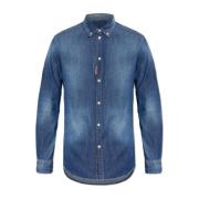 Denim overhemd Dsquared2 , Blue , Heren