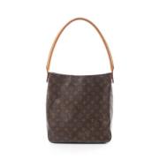 Pre-owned Canvas louis-vuitton-bags Louis Vuitton Vintage , Brown , Da...