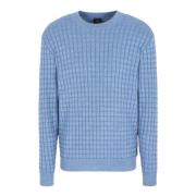 Stijlvolle Pull voor Mannen Armani Exchange , Blue , Heren