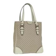 Pre-owned Canvas handbags Celine Vintage , Beige , Dames