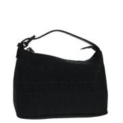 Pre-owned Canvas handbags Fendi Vintage , Black , Dames