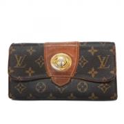 Pre-owned Fabric wallets Louis Vuitton Vintage , Brown , Dames