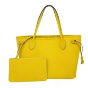 Pre-owned Leather louis-vuitton-bags Louis Vuitton Vintage , Yellow , ...