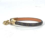 Pre-owned Canvas bracelets Louis Vuitton Vintage , Brown , Dames