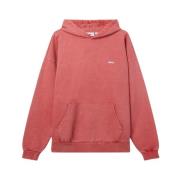 Pigment Hoodie Obey , Red , Heren