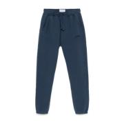 Blauwe Jersey Broek met Trekkoord Taille MC2 Saint Barth , Blue , Here...