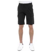 Technische elastische shorts met cargozakken People of Shibuya , Black...