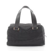 Pre-owned Canvas handbags Chanel Vintage , Black , Dames