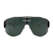 Stijlvolle zonnebril 0Ve2268 Versace , Gray , Heren