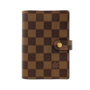 Pre-owned Canvas wallets Louis Vuitton Vintage , Brown , Unisex