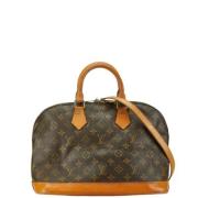 Pre-owned Leather louis-vuitton-bags Louis Vuitton Vintage , Brown , D...