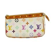 Pre-owned Canvas clutches Louis Vuitton Vintage , Multicolor , Dames