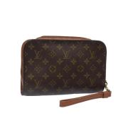 Pre-owned Canvas louis-vuitton-bags Louis Vuitton Vintage , Brown , Da...