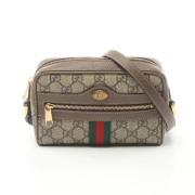 Pre-owned Canvas gucci-bags Gucci Vintage , Beige , Dames