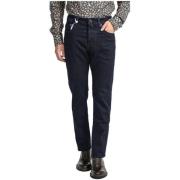 Slim Fit Donkere Denim Jeans Jacob Cohën , Blue , Heren