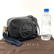 Pre-owned Leather gucci-bags Gucci Vintage , Black , Dames