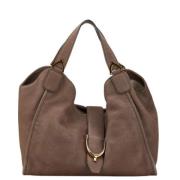 Pre-owned Fabric handbags Gucci Vintage , Brown , Dames