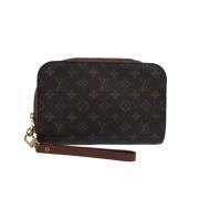 Pre-owned Canvas louis-vuitton-bags Louis Vuitton Vintage , Brown , Da...