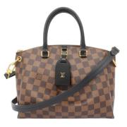 Pre-owned Canvas louis-vuitton-bags Louis Vuitton Vintage , Brown , Da...