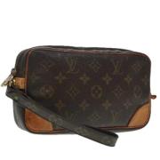 Pre-owned Canvas wallets Louis Vuitton Vintage , Brown , Dames